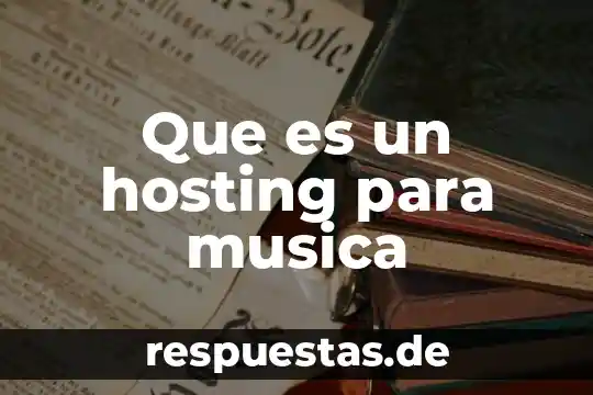 Qué es la música AOR 4 Que es un hosting para musica