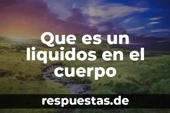 Qué es la arquitectura en sistemas 8 Que es un liquidos en el cuerpo