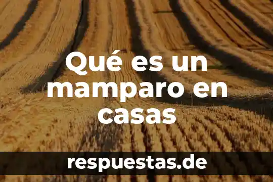 Que es preventa en casas 3 Qué es un mamparo en casas