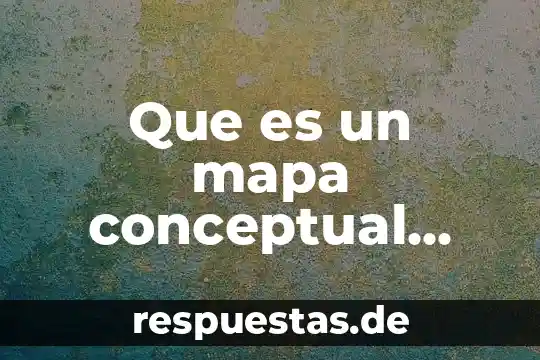 Que es un mapa conceptual reacciones quimicas
