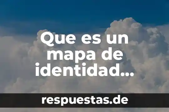 Yahoo que es la identidad de género 4 Que es un mapa de identidad yahoo