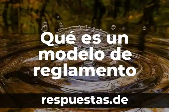 Que es el modelo de la gestalt 6 Qué es un modelo de reglamento