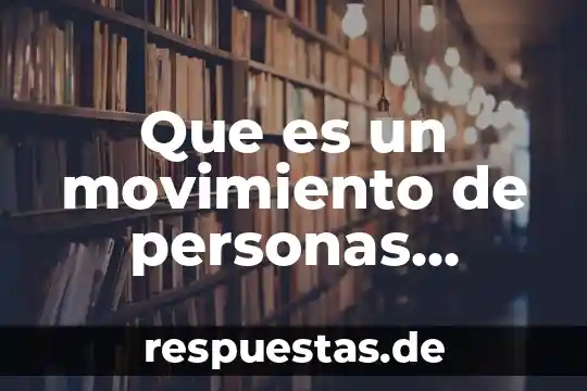 Que es resistencia electrica en cerie expresion matematica 7 Que es un movimiento de personas sociologia