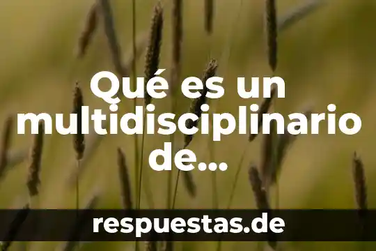 Que es aproximación al ente y universo de la investigación 5 Qué es un multidisciplinario de investigación y docencia