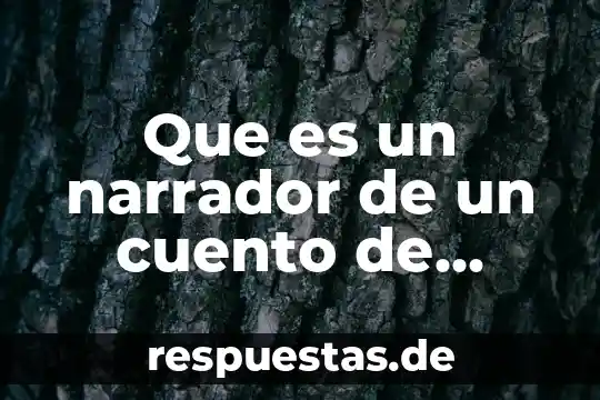 Que es una introducción de un cuento de ciencia ficcion 7 Que es un narrador de un cuento de ciencia ficcion