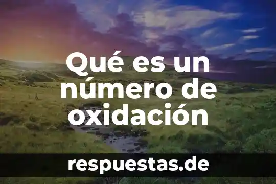 Qué es el número spid 7 Qué es un número de oxidación