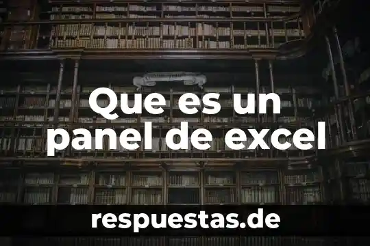 Que es cuadrode nombres de excel 6 Que es un panel de excel