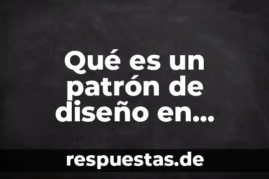 Que es un patron de conocimiento 6 Qué es un patrón de diseño en PowerPoint