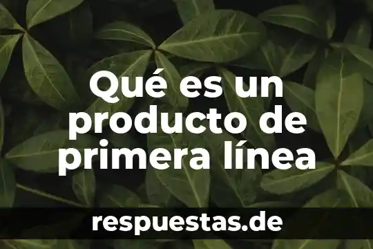 En teoría musical que es un cantus firmus primera especie 3 Qué es un producto de primera línea