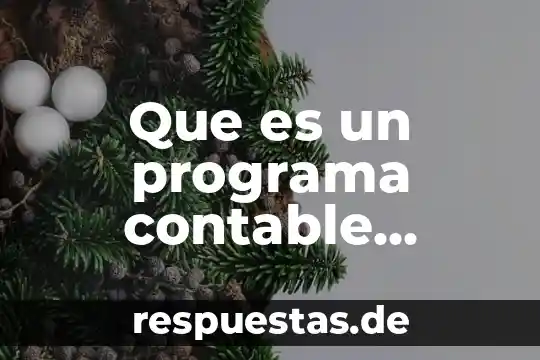 Significado de que es una leyenda 4 Que es un programa contable monousuario