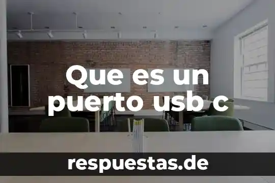 Que es ser anti rojo 4 Que es un puerto usb c