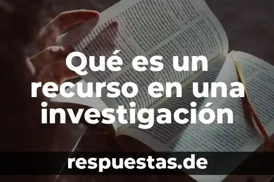 Que es un recurso literario de comparacion 3 Qué es un recurso en una investigación