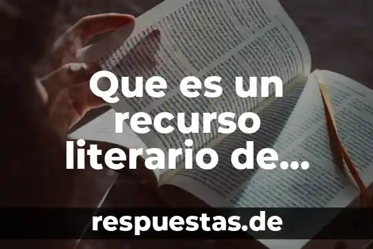 Qué es un recurso biológico 3 Que es un recurso literario de comparacion