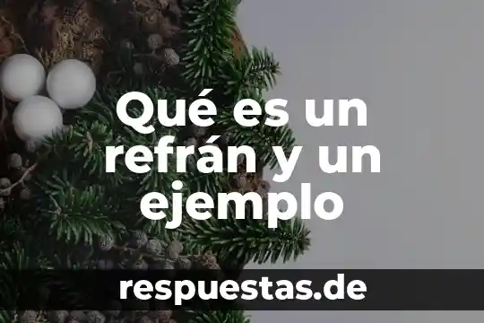 Que es progreo y un ejemplo 5 Qué es un refrán y un ejemplo
