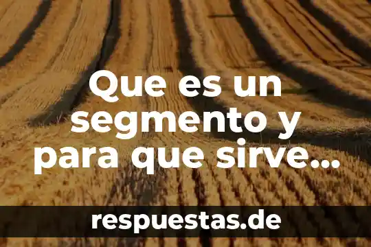 Qué es la geometría plana el significado 8 Que es un segmento y para que sirve en geometria