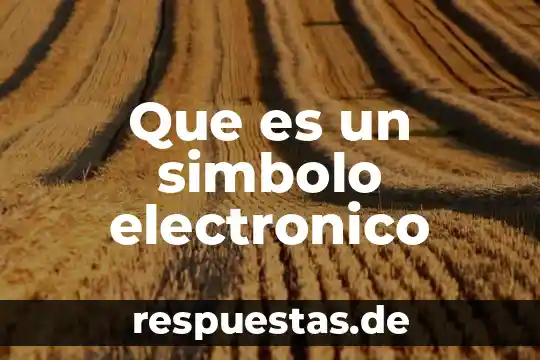 Qué es línea en geometría con símbolo 6 Que es un simbolo electronico