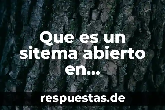 Que es amenaza en administracion 8 Que es un sitema abierto en administracion