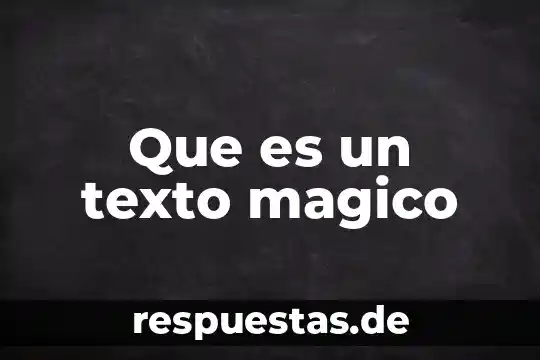 Que es una figura jiridica de un proyecto 7 Que es un texto magico
