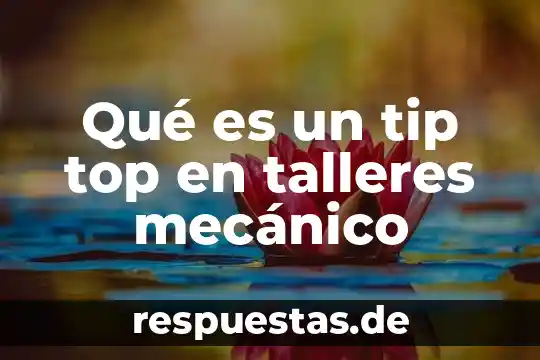 Metodologia de diseño top down que es 6 Qué es un tip top en talleres mecánico