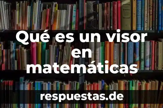 Qué es una función verbal matemáticas concepto 8 Qué es un visor en matemáticas