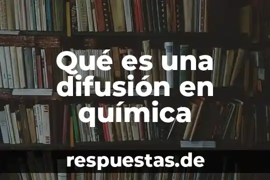 Qué es grupeto en música 6 Qué es una difusión en química
