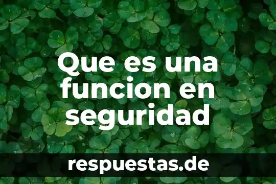 Que es surfactante y su funcion 4 Que es una funcion en seguridad
