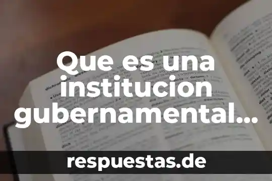 Qué es una sociedad de institución bancaria múltiple 8 Que es una institucion gubernamental definicion