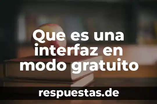 Qué es núcleo verbal modo y número 7 Que es una interfaz en modo gratuito