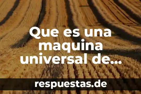 Que es un maquina de movimiento perpetuo 6 Que es una maquina universal de pruebas