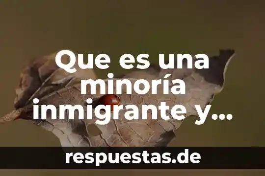 Qué es una proposición universal ejemplos 7 Que es una minoría inmigrante y menciona tres ejemplos