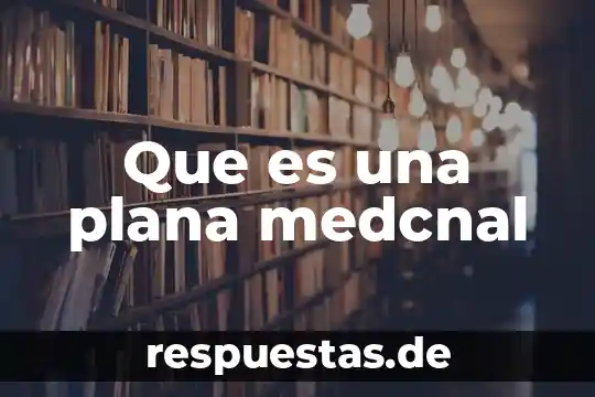 Qué es la fuerza de energía 5 Que es una plana medcnal