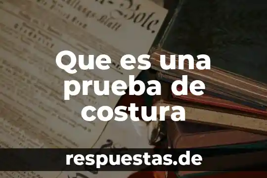 Que es la prueba de tyndall 4 Que es una prueba de costura