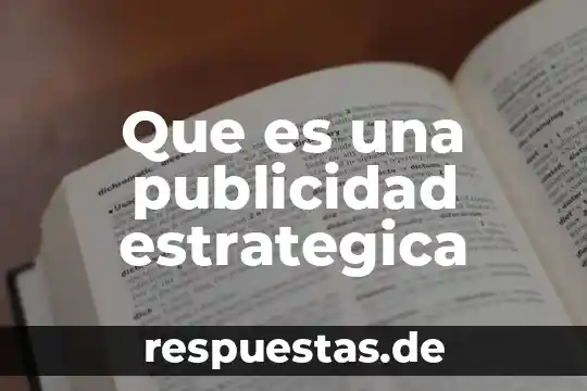 Qué es el número de registro en la planeación estratégica 3 Que es una publicidad estrategica
