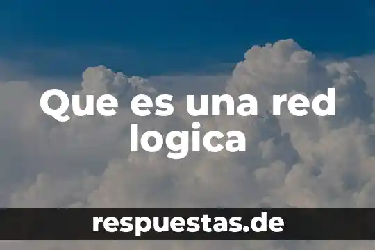 Que es la logica de la alteridad 8 Que es una red logica