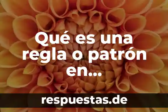 Que es una regla de correspondencia en matemática 5 Qué es una regla o patrón en matemáticas