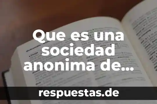 Que es la conformacion de la sociedad mercantil 5 Que es una sociedad anonima de capital variable google academico