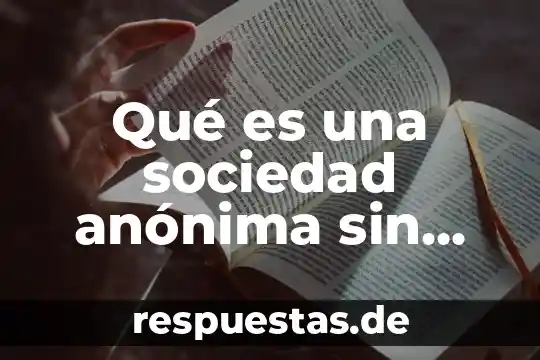 Que es lucro para el derecho 8 Qué es una sociedad anónima sin ánimo de lucro México