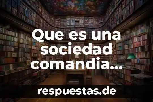 Que es la codificación en sociedad 3 Que es una sociedad comandia simple