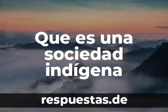 Que es sociedad de acción simplificada 4 Que es una sociedad indígena