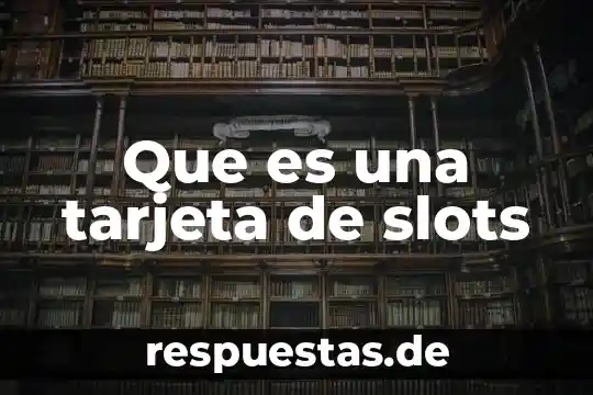 Qué es el alias de una tarjeta santander 5 Que es una tarjeta de slots