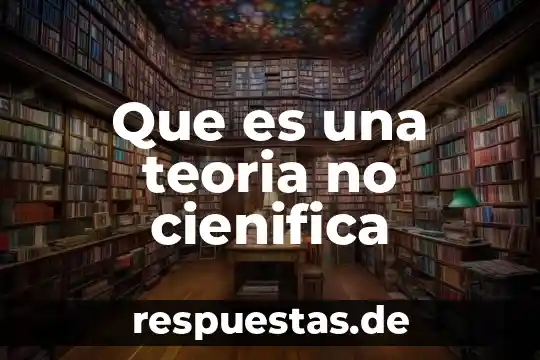 Qué es la teoría de la lamarck 4 Que es una teoria no cienifica