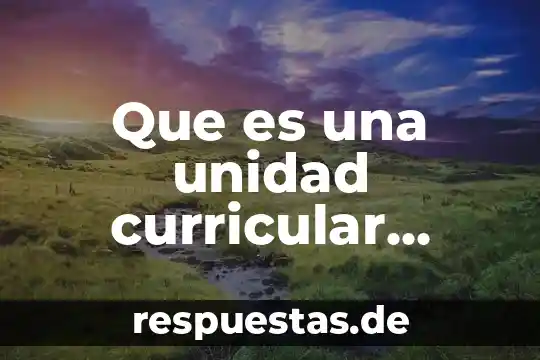Que es una unidad organizatibva en windows server 2003 8 Que es una unidad curricular concepto