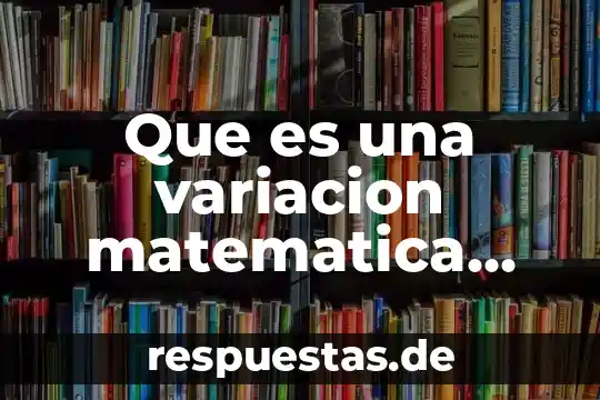 Que es un estandarte yahoo 8 Que es una variacion matematica yahoo