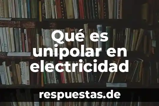 Qué es la piratería historia 4 Qué es unipolar en electricidad