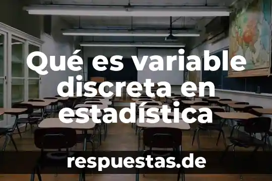 Que es variable cuantitativa discreta 3 Qué es variable discreta en estadística