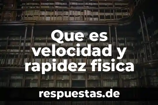 Que es velocidad constante matematicas 8 Que es velocidad y rapidez fisica