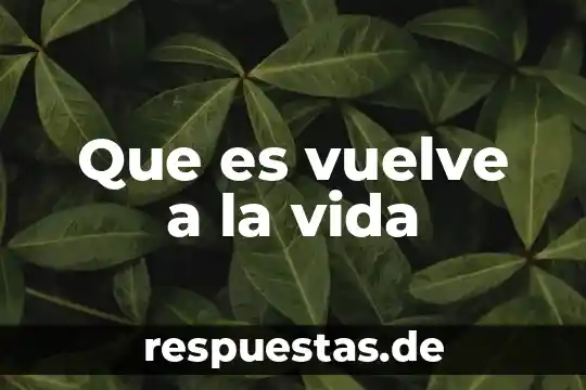 Vida virtual que es 5 Que es vuelve a la vida