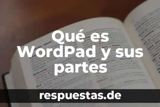 Que es el estado del conocimiento en la investigacion 5 QuƩ es WordPad y sus partes