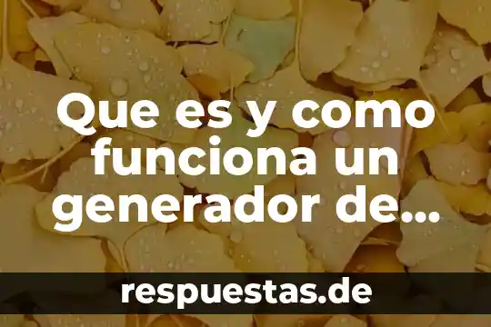 Qué es un pickup en un generador 3 Que es y como funciona un generador de funciones
