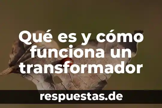 Logotipo que es y caracteristicas 8 Qué es y cómo funciona un transformador